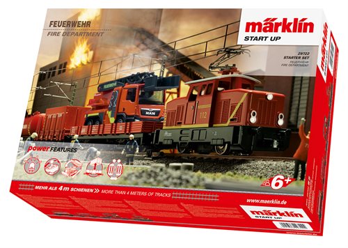 Märklin 29722 Märklin Start up - Startpackung "Feuerwehr", kommende neuigkeiten 2023