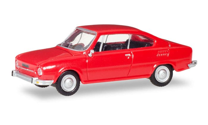 Herpa 0288875 SKODA 110 R, VERKEHRSROT, H0 