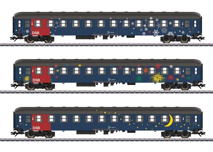 Märklin 42698 Personenwagenset DSB, Ep. V, KOMMT NEU 2024