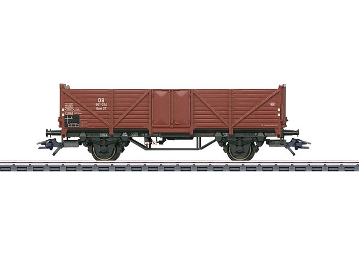 Märklin 46059 2-achsiger Hochsitz-Güterwagen Bauart Omm 37, beladen mit Altmetall, DB