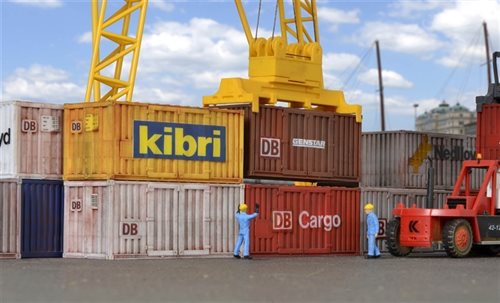 Kibri 10924 20' Container, 8 Stück, H0