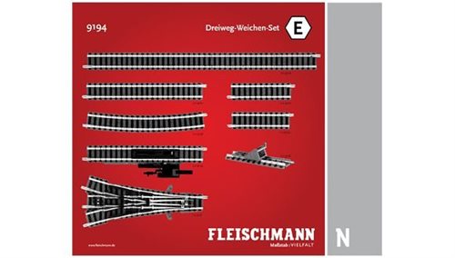 Fleischmann 9194 Gleisverlängerungsset E-Gleis N