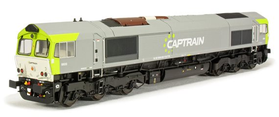 Heljan 66203 Captrain BR 66 (SNCF Benelux) DC Digital Sound, Epoche VI