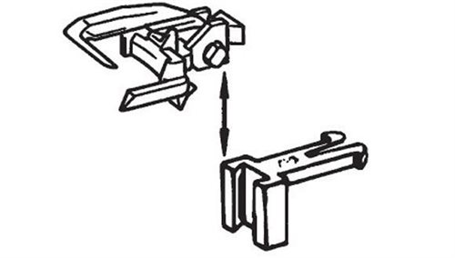 Roco 40396 Universal-Höhenverstellkupplung, 12 Stück, H0