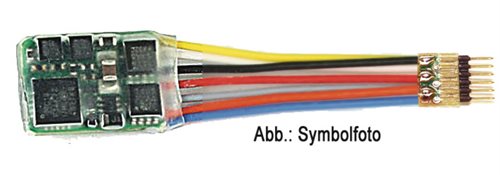 fl685504 6-poliger Decoder mit NEM 651-Stecker, 35 mm