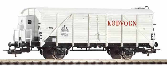 Piko 95355 Kühlwagen mit Bremsgehäuse, Fleischwagen, DSB, Epoche III