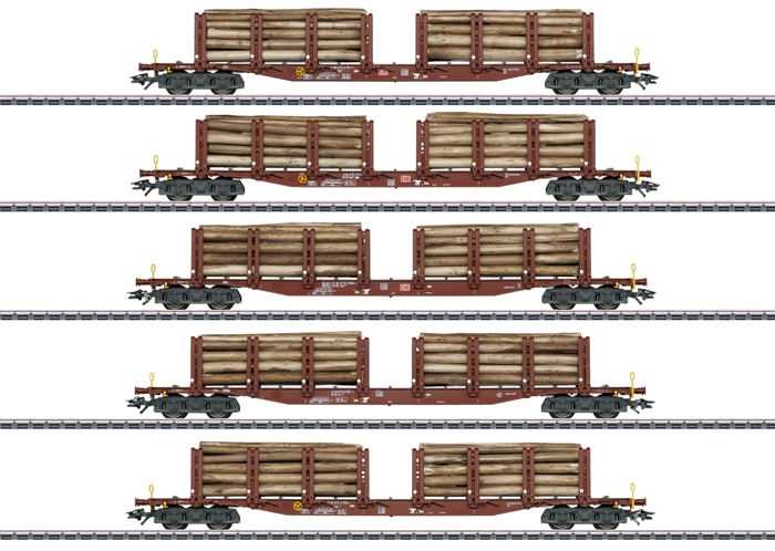 Märklin 47154 Triebwagen-Set, Holztransport, Ep. V, KOMMT NEU 2024