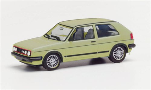 Herpa 430838-003 VW GOLF II GTI, RACINGGRÜN METALLIC, H0 