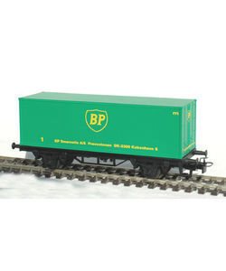 Märklin 4482.130 DSB-Containerwagen, mit BP-Container, H0