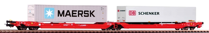 Piko 24619 Taschenwagen T3000e mit 1 PNO Trailer und 1 40\' Container Maersk kommende neuigkeiten 2024