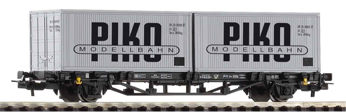 Piko 27709 Containertragwagen DR IV 2 x 20\' Container "VEB PIKO" kommende neuigkeiten 2024