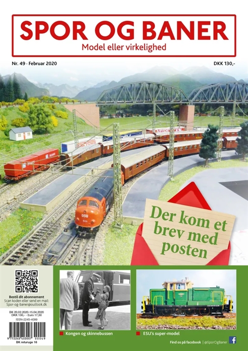 Spor og baner 48. Eisenbahnmagazin Gleise und Gleise Ausgabe 48, Jahrgang 2019