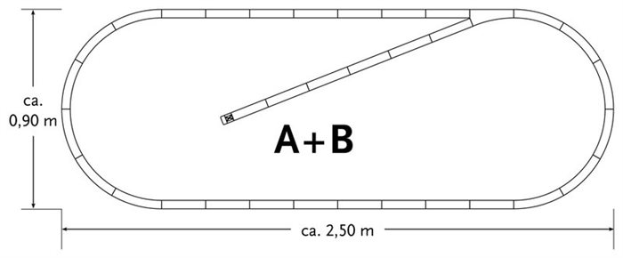 Roco 61101 Schienenset B