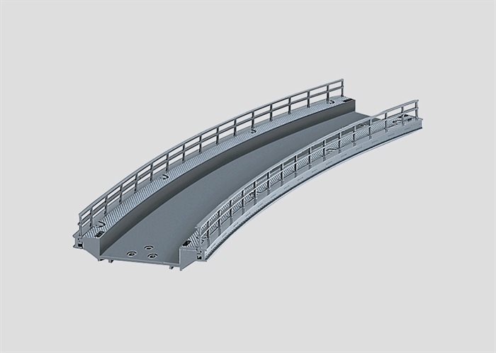 Märklin 74623 Brückenstück, gebogen, Radius 437,5 mm, 30 Grad. R2