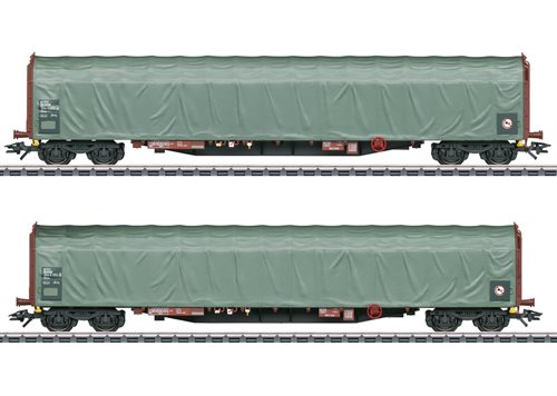 Märklin 47114 Schiebeplanenwagen-Set DSB,  ep V, kommende neuigkeiten 2023