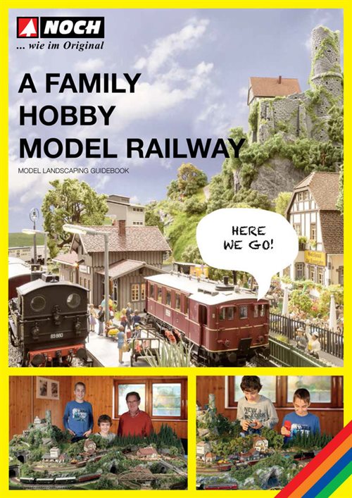 Noch 71905 Ratgeber „Familienhobby – Modelleisenbahn“, 120 Seiten, Englisch