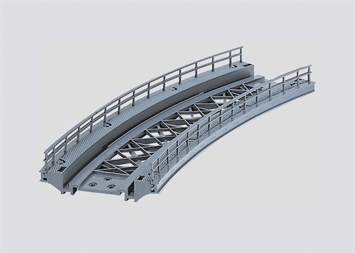 Märklin 7267 Gebogenes Brückenstück, 360 mm für M- oder K-Gleise