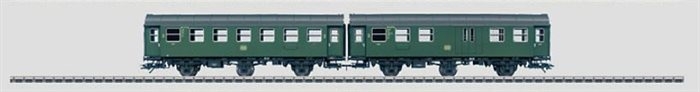 Märklin 00770-11 Umbauwagen 2. Klasse B3yg-54 und Umbauwagen 2. Klasse mit Gepäckabteil BD3yg-54