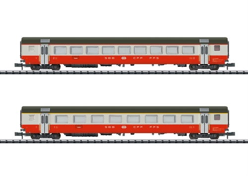 Minitrix 18721 Schnellzugwagen-Set „Swiss Express“, Teil 2, kommende Neuigkeiten 2024