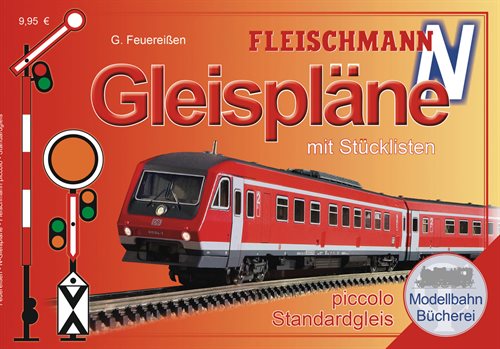  Fleischmann 81399 Gleisplanbuch SPUR N, mit Teileliste