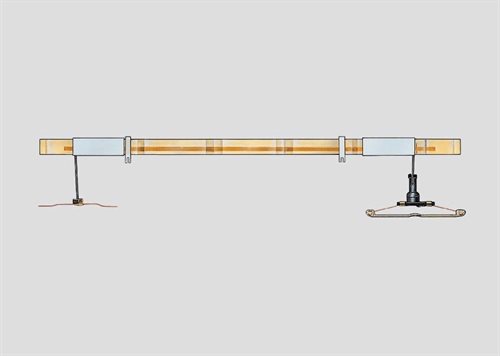 Märklin 7335 Wagenbeleuchtungsset mit Lichtleiter, Glühbirnen, Schleppschuhen und Rahmenschalter