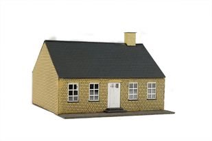 Hobbytrade 87224 Gelbes Stadthaus, H0