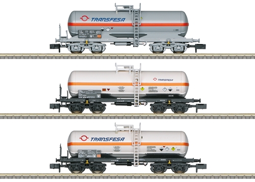 Minitrix 18267 Tanker-Set „TRANSFESA“, Epoche VI, KOMMT NEU 2024