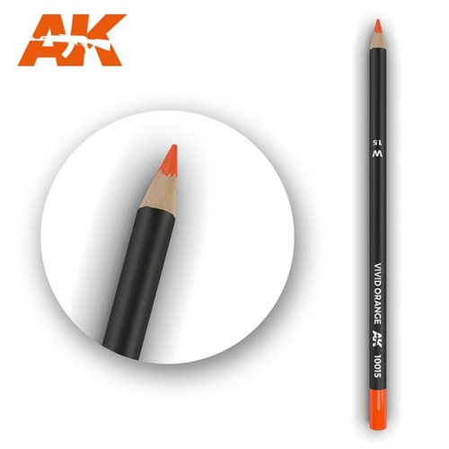 ak10015 Patinierungsstift, leuchtendes Orange