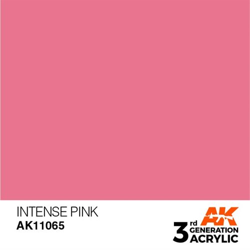 AK11065 Acrylfarbe, 17 ml, Intensivrosa - intensiv