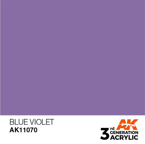 AK11070 Acrylfarbe, 17 ml, Blauviolett - Standard