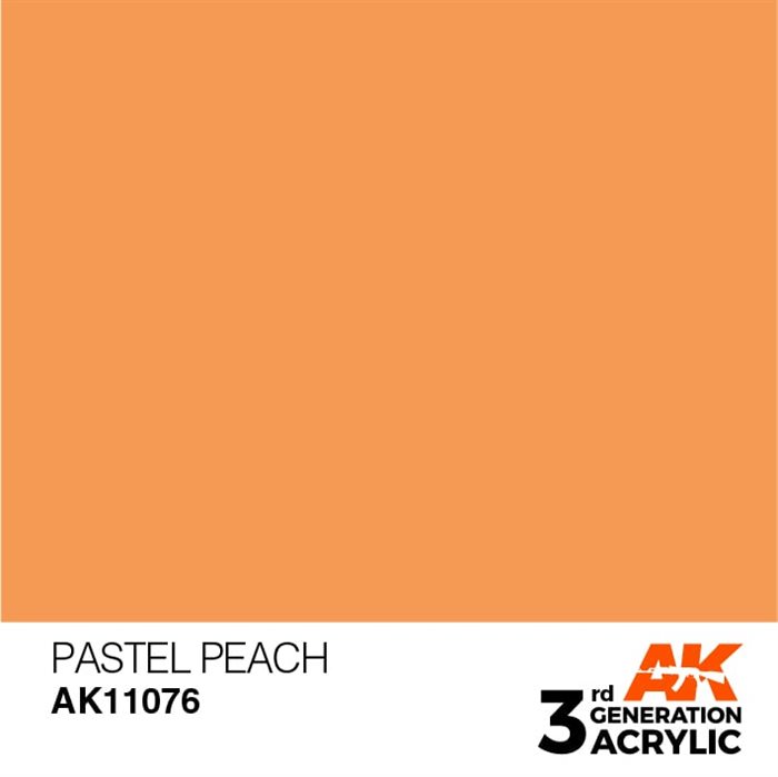 AK11076 Acrylfarbe, 17 ml, Pastellpfirsich – Pastell