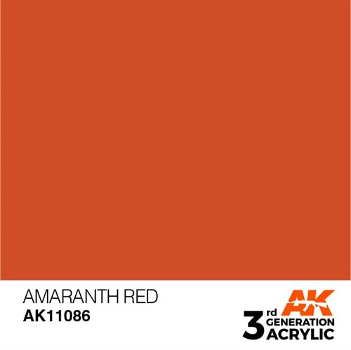 AK11086 Acrylfarbe, 17 ml, Amaranthrot - Standard