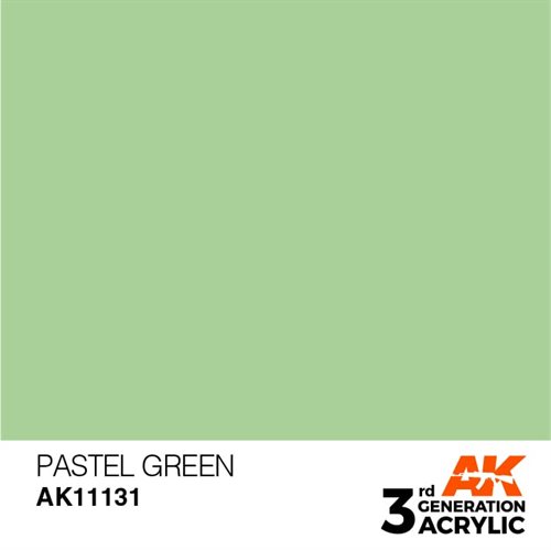 AK11131 Acrylfarbe, 17 ml, Pastellgrün - Pastell