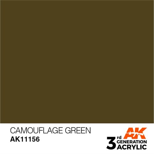 AK11156 Acrylfarbe, 17 ml, Tarngrün - Standard