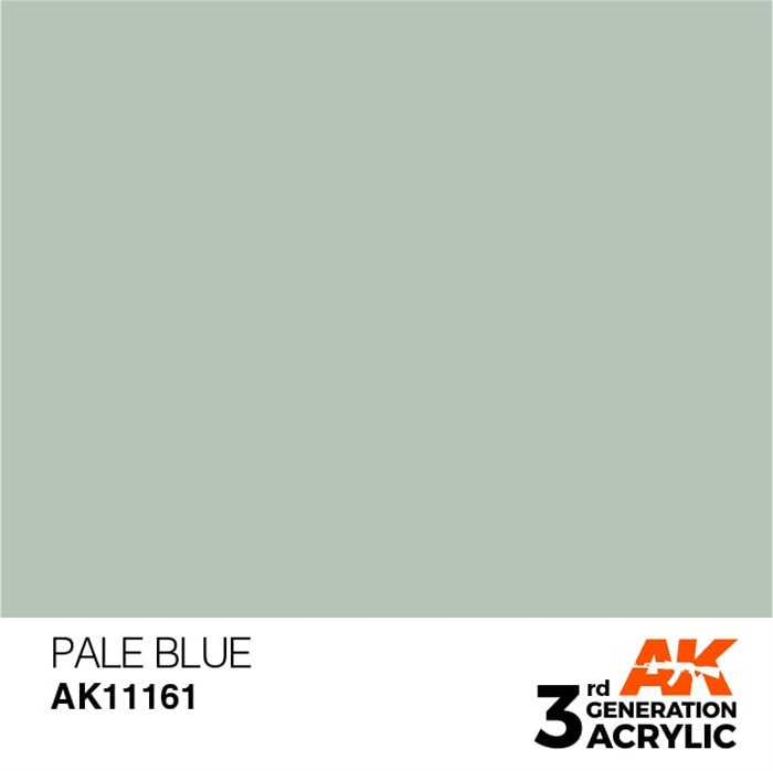 AK11161 Acrylfarbe, 17 ml, Hellblau - Standard