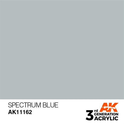 AK11162 Acrylfarbe, 17 ml, Spektrumblau - Standard