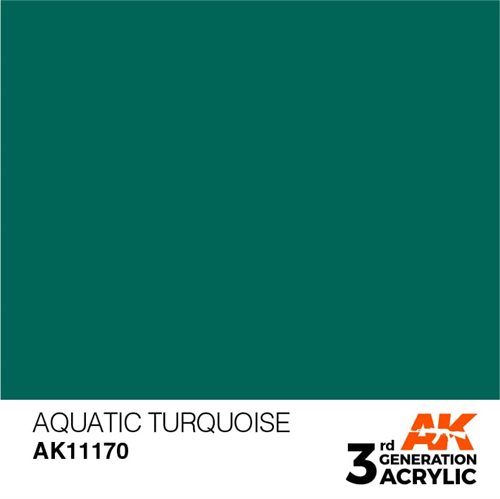 AK11170 Acrylfarbe Aquatic Türkis - Standard