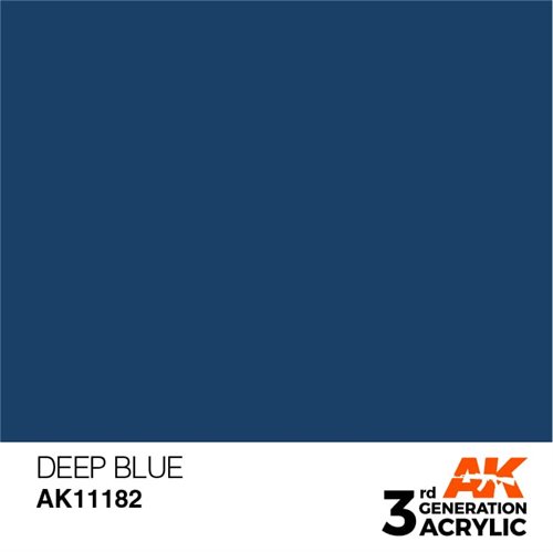 AK11182 Acrylfarbe 17, ml, tiefblau – intensiv