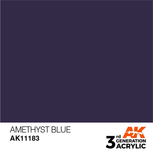 AK11183 Acrylfarbe, 17 ml, Amethystblau - Standard