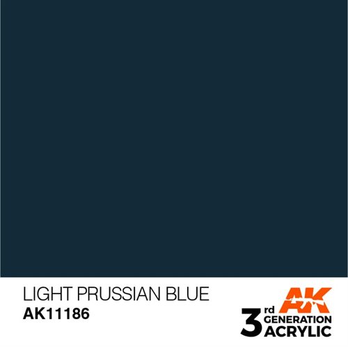 AK11186 Acrylfarbe, 17 ml, helles Preußischblau - Standard