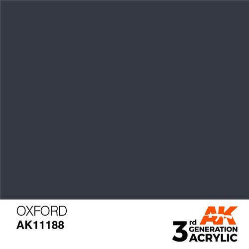 AK11188 Acrylfarbe, 17 ml, Oxford - Standard