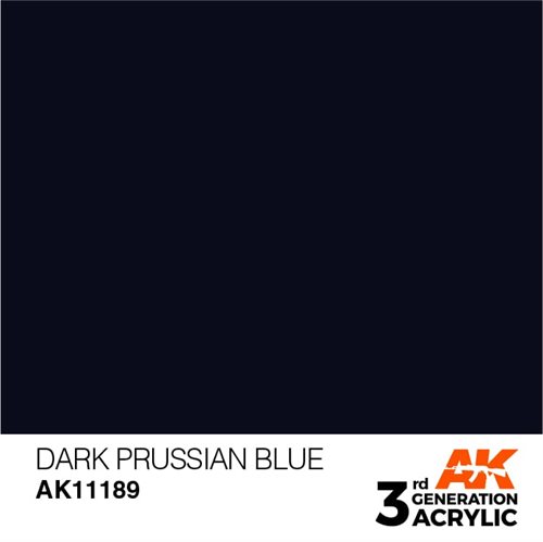 AK11189 Acrylfarbe, 17 ml, dunkles Preußischblau - Standard