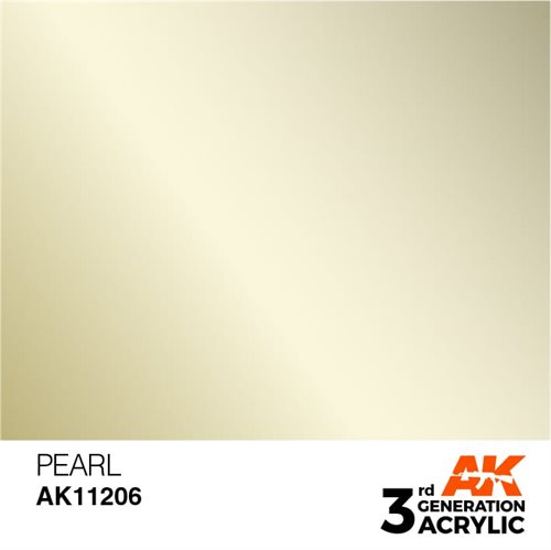 AK11206 Acrylfarbe, 17 ml, Perlmutt - Metallic