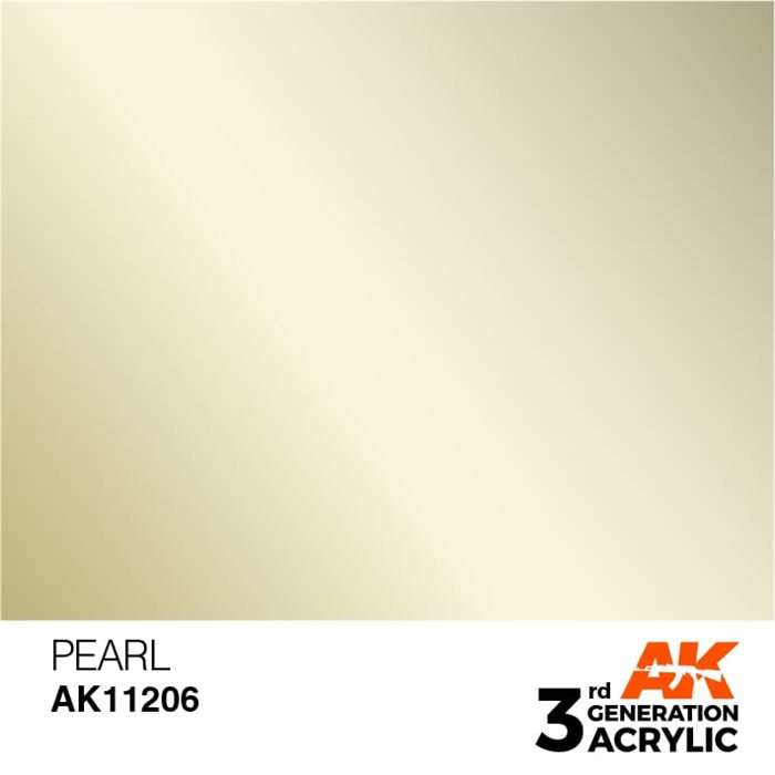 AK11206 Acrylfarbe, 17 ml, Perlmutt - Metallic