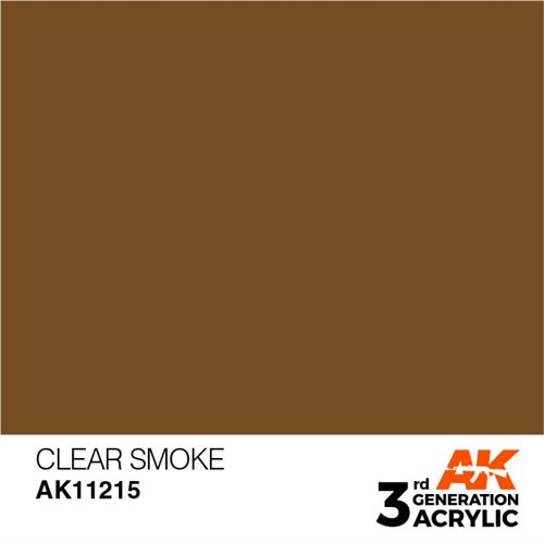 AK11215 Acrylfarbe, 17 ml, klarer Rauch – Standard