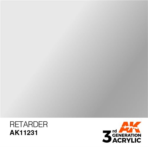 AK11231 Acrylfarbe, 17 ml, Verzögerer - Hilfsmittel