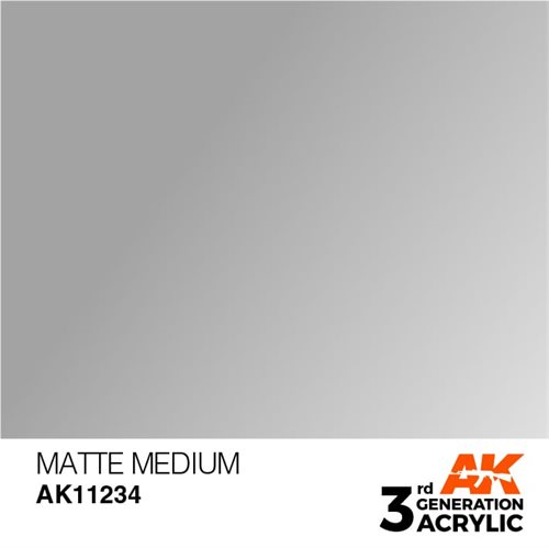 AK11234 Acrylfarbe, 17 ml, mattes Medium - Hilfsmittel