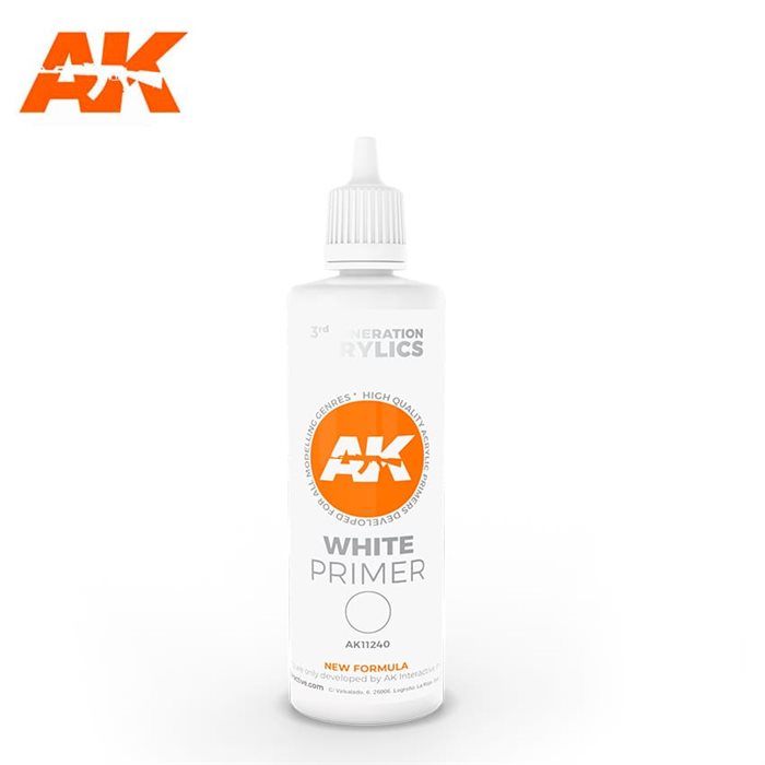 AK11240 Weiße Grundierung, 100 ml