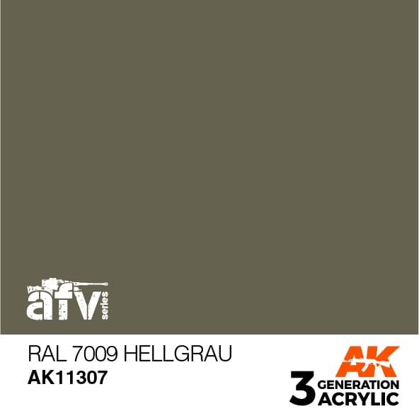 AK11307 RAL 7009 HELLGRAU – AFV, 17 ml