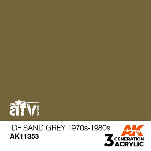 AK11353 IDF SANDGRAU 1970S-1980S – AFV, 17 ml